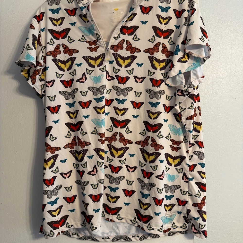Kastel Butterfly Flutter Sleeve